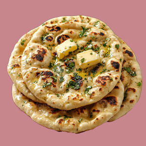 Lyn's Garlic Butter Naan