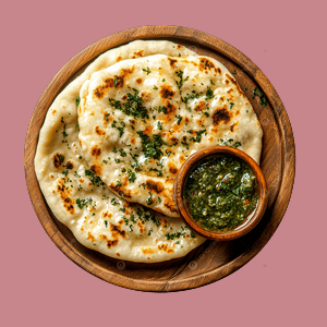 Garlic Peshwari Syrup Naan